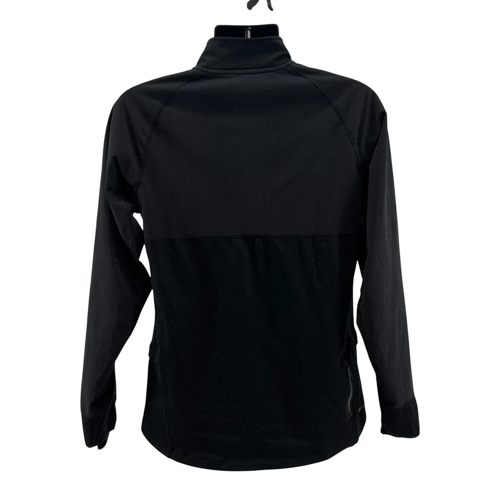 Nike Dri-Fit Pullover Mens S Running Half-Zip Training Top Reflective Outdoors